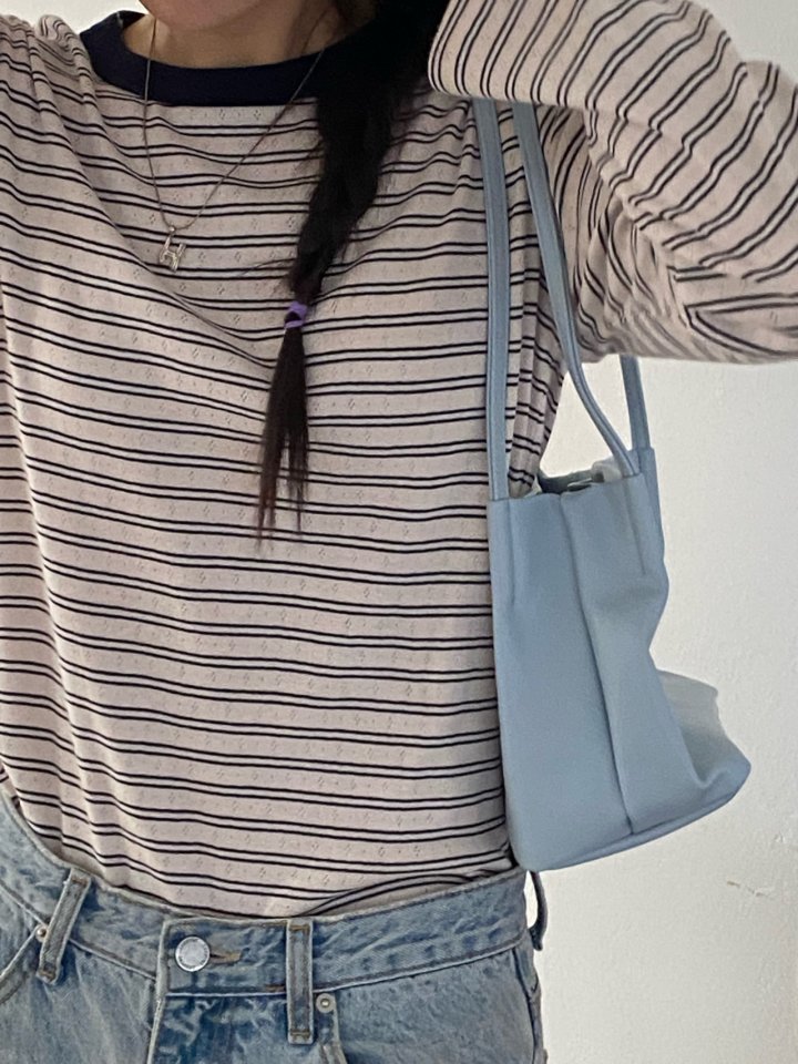 Diana - Korean Women Fashion - #momslook - Flo Stripe Tee - 7