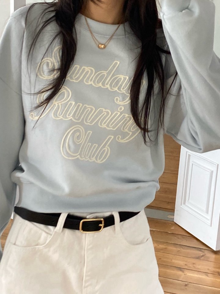 Diana - Korean Women Fashion - #momslook - Sunday Sweatshirt - 10