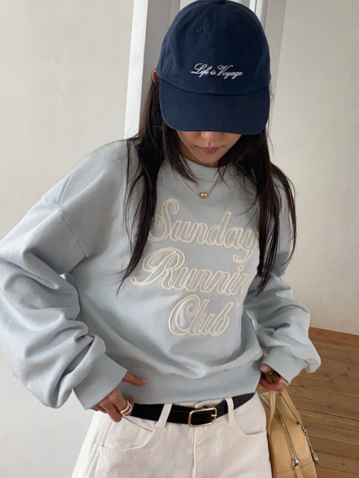 Diana - Korean Women Fashion - #momslook - Sunday Sweatshirt - 12