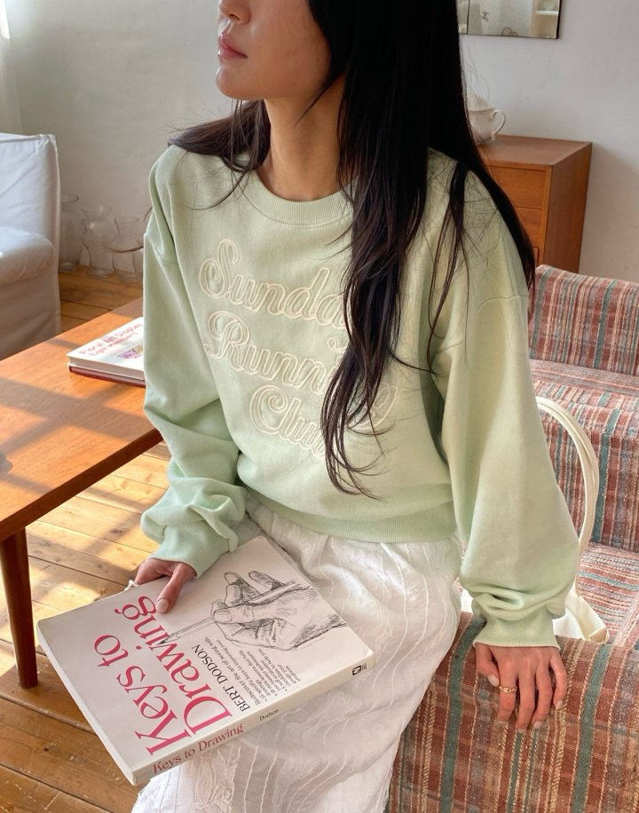 Diana - Korean Women Fashion - #thelittlethings - Sunday Sweatshirt - 4