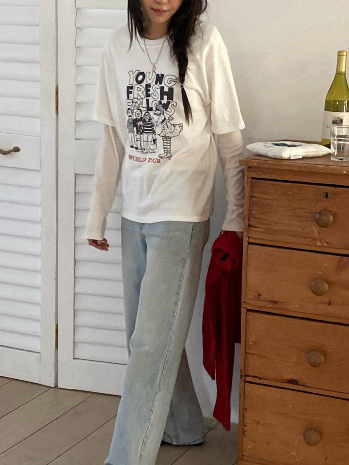 Diana - Korean Women Fashion - #pursuepretty - World Tour Tee - 10