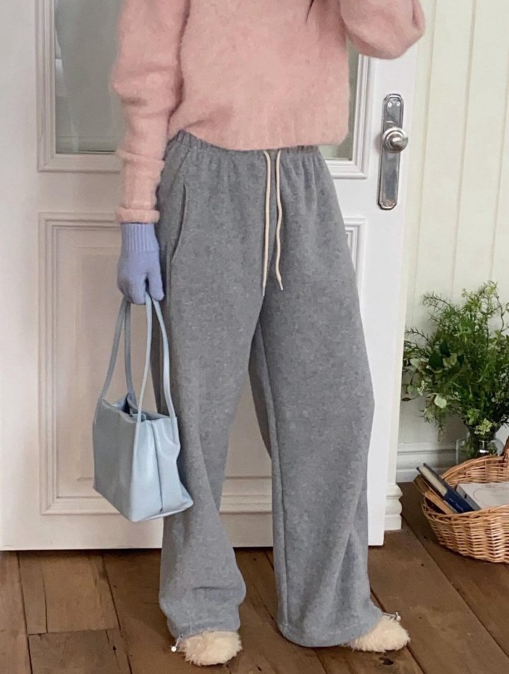 Diana - Korean Women Fashion - #pursuepretty - Fleece Warm Pants