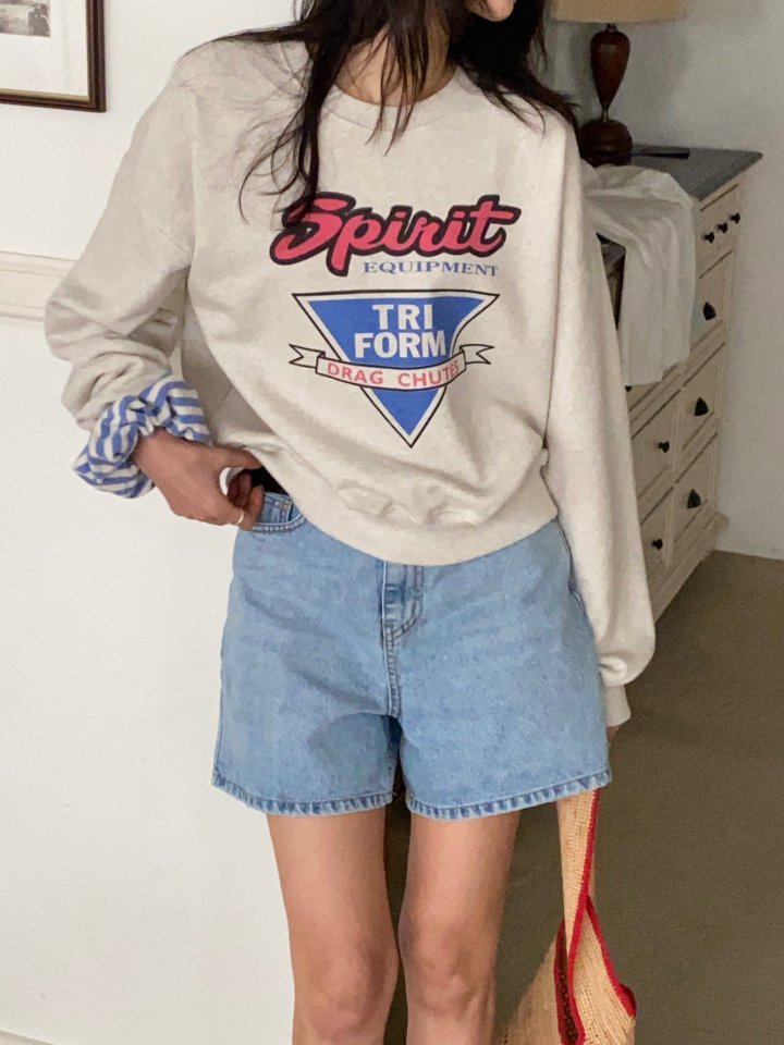 Diana - Korean Women Fashion - #vintagekidsstyle - Spirit Sweatshirt - 4