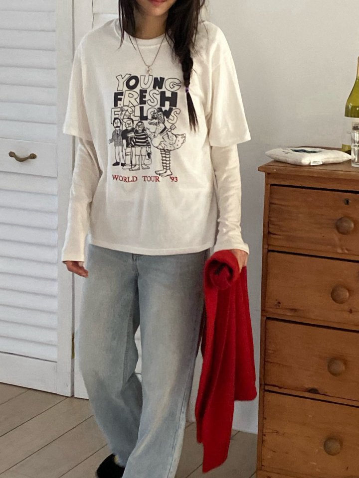 Diana - Korean Women Fashion - #restrostyle - World Tour Tee - 11