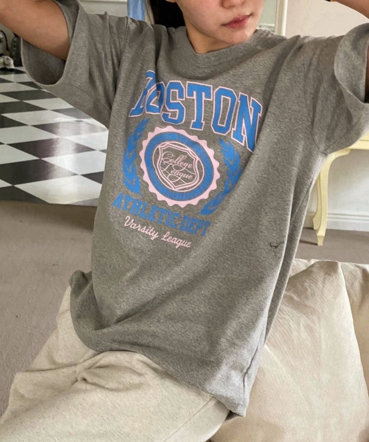 Diana - Korean Women Fashion - #restrostyle - Boston Tee - 10