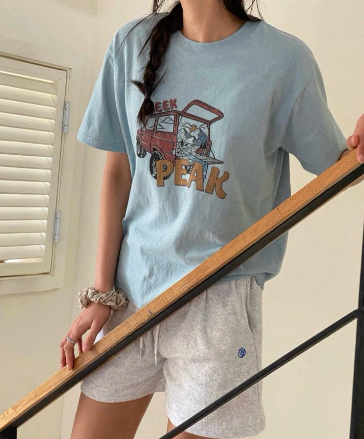 Diana - Korean Women Fashion - #restrostyle - Peak Tee