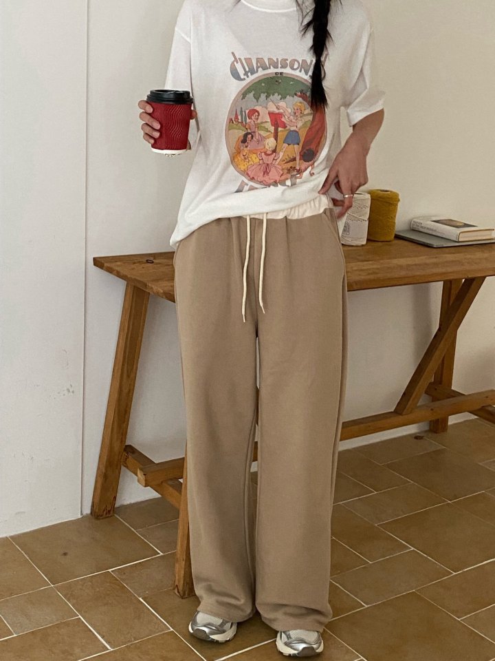 Diana - Korean Women Fashion - #romanticstyle - Color Two Tone Pants - 10