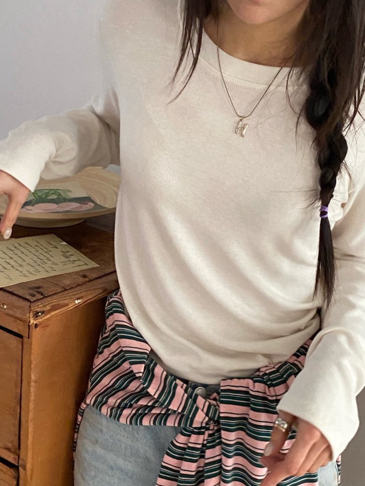 Diana - Korean Women Fashion - #romanticstyle - Nutella Tee - 8