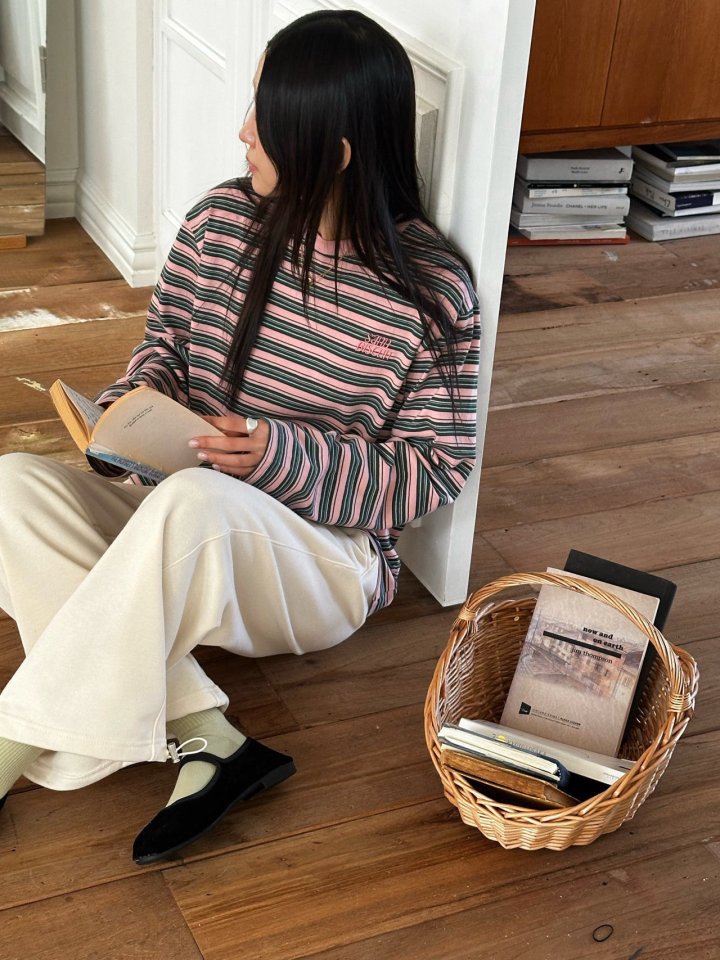 Diana - Korean Women Fashion - #thatsdarling - Foreign Stripe Tee - 9