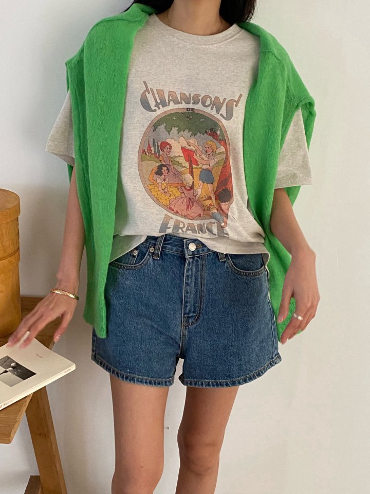 Diana - Korean Women Fashion - #thatsdarling - Chanson Tee - 6