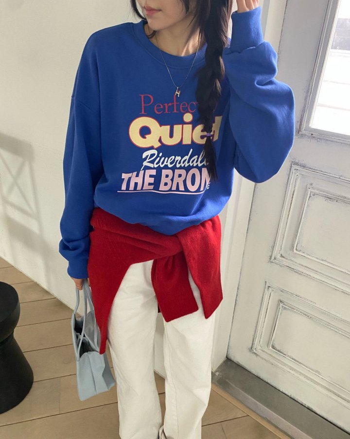 Diana - Korean Women Fashion - #shopsmall - Quiet Sweatshirt - 4