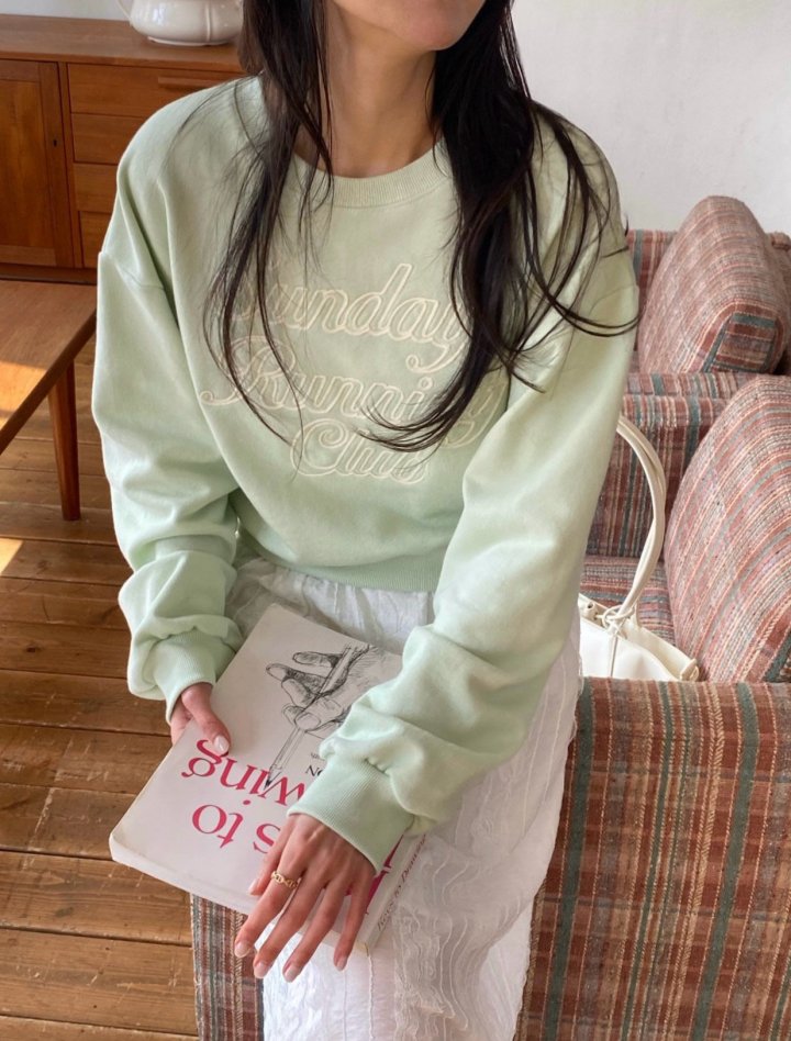 Diana - Korean Women Fashion - #thatsdarling - Sunday Sweatshirt - 2