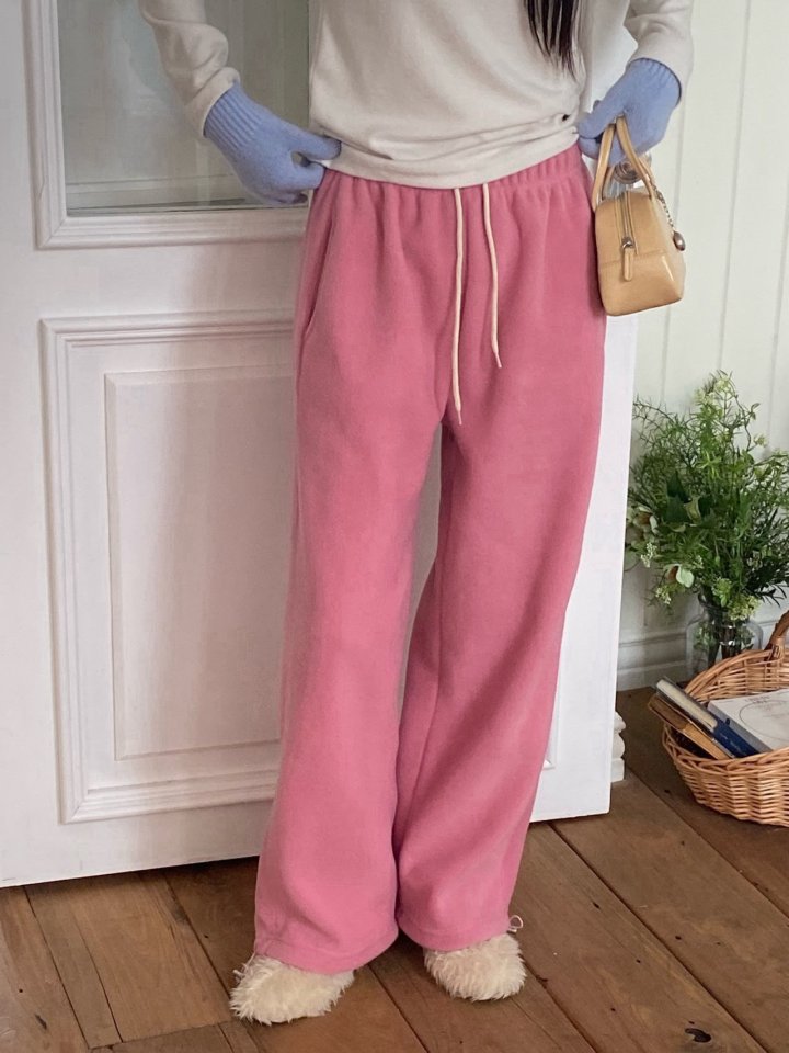 Diana - Korean Women Fashion - #thelittlethings - Fleece Warm Pants - 6