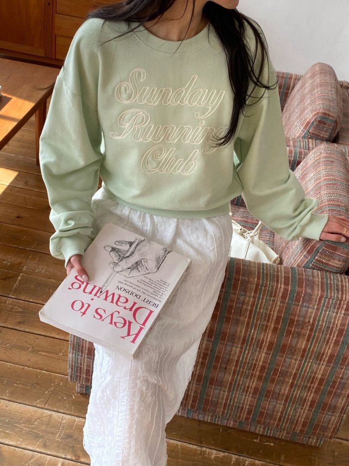 Diana - Korean Women Fashion - #thelittlethings - Sunday Sweatshirt - 3