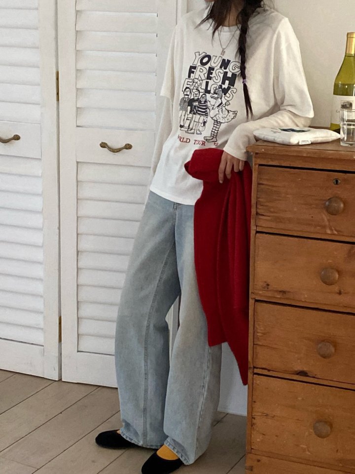 Diana - Korean Women Fashion - #vintagekidsstyle - World Tour Tee - 9