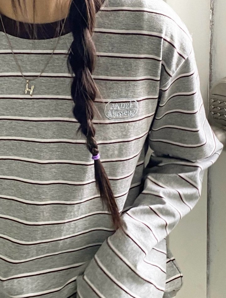 Diana - Korean Women Fashion - #womensfashion - Masena Stripe Tee - 10