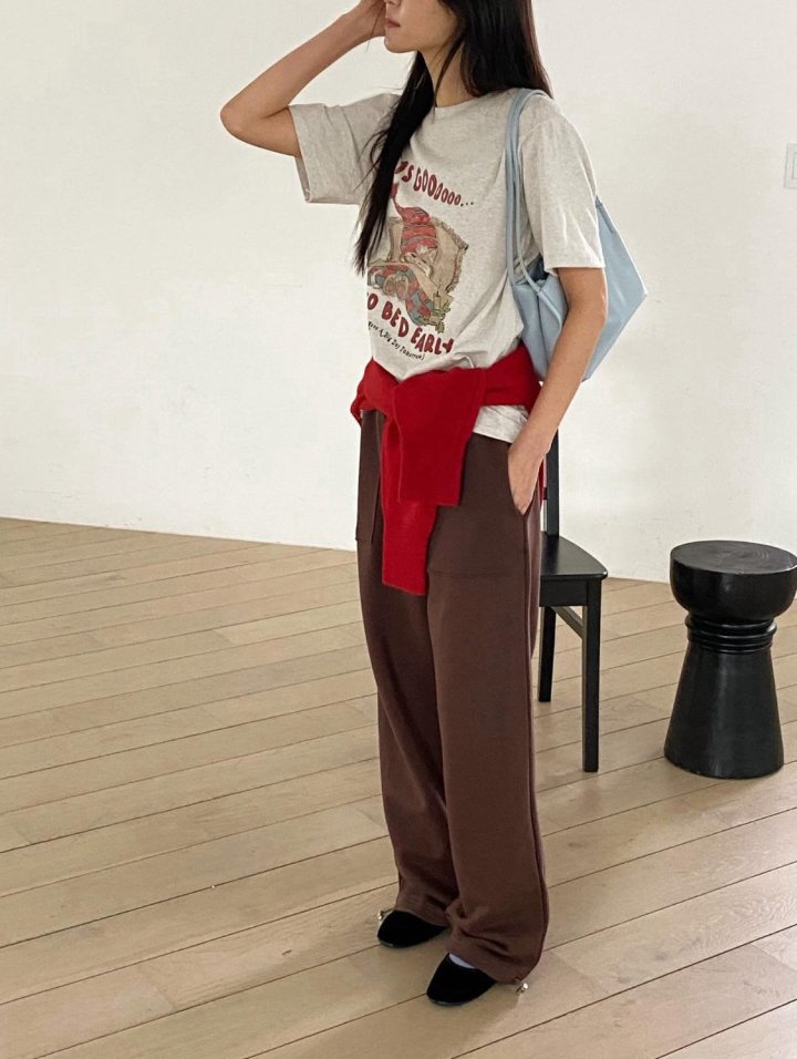 Diana - Korean Women Fashion - #womensfashion - Bed Tee - 5