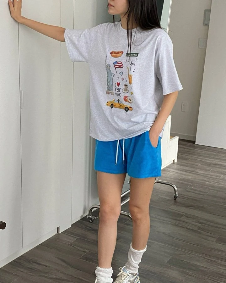 Diana - Korean Women Fashion - #womensfashion - Hotdog Tee - 10