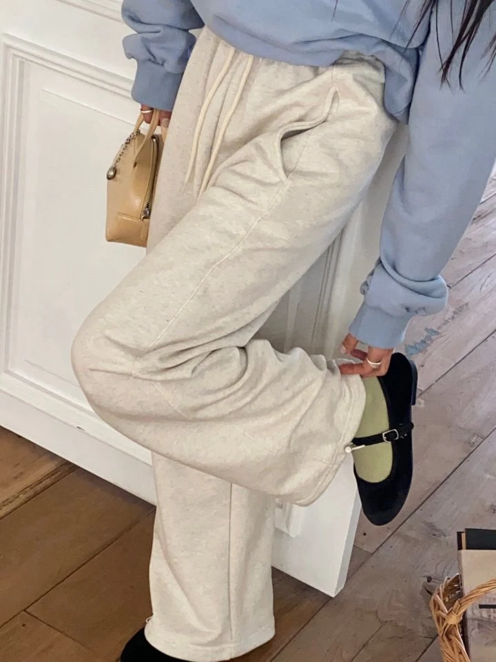 Diana - Korean Women Fashion - #momslook - Pudding String Pants - 4