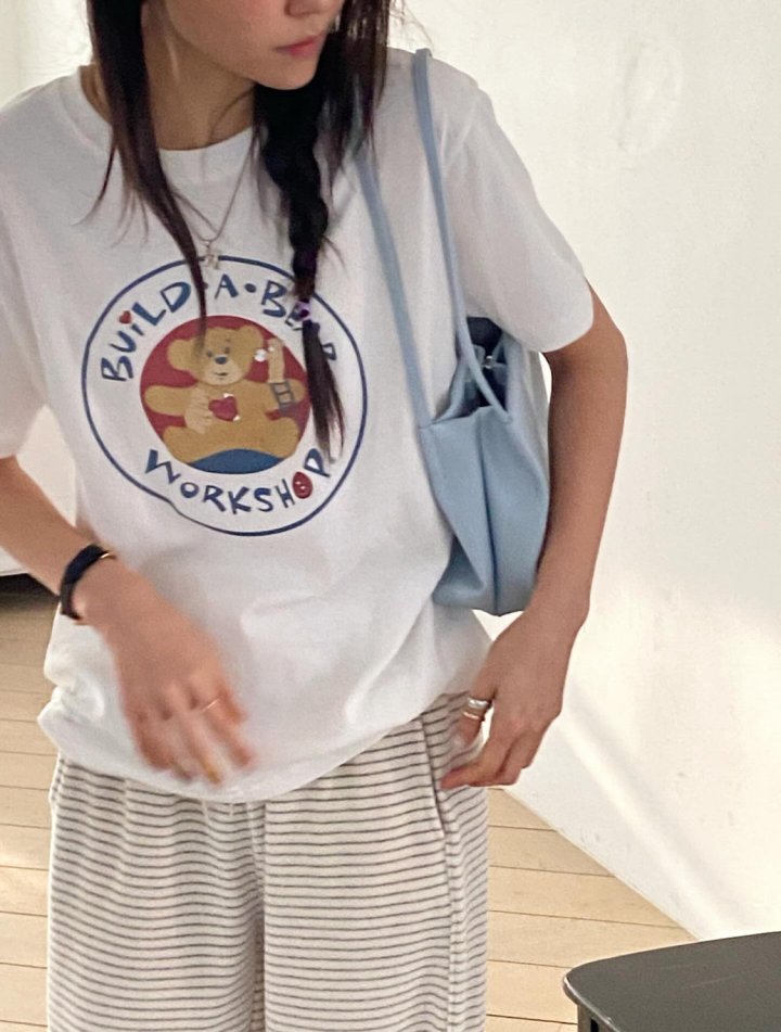 Diana - Korean Women Fashion - #womensfashion - Build Bear Tee - 7