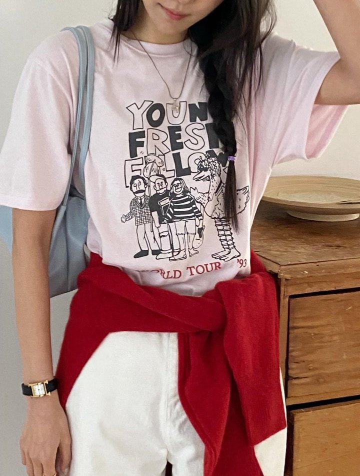 Diana - Korean Women Fashion - #womensfashion - World Tour Tee