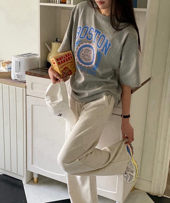 Diana - Korean Women Fashion - #womensfashion - Boston Tee - 6
