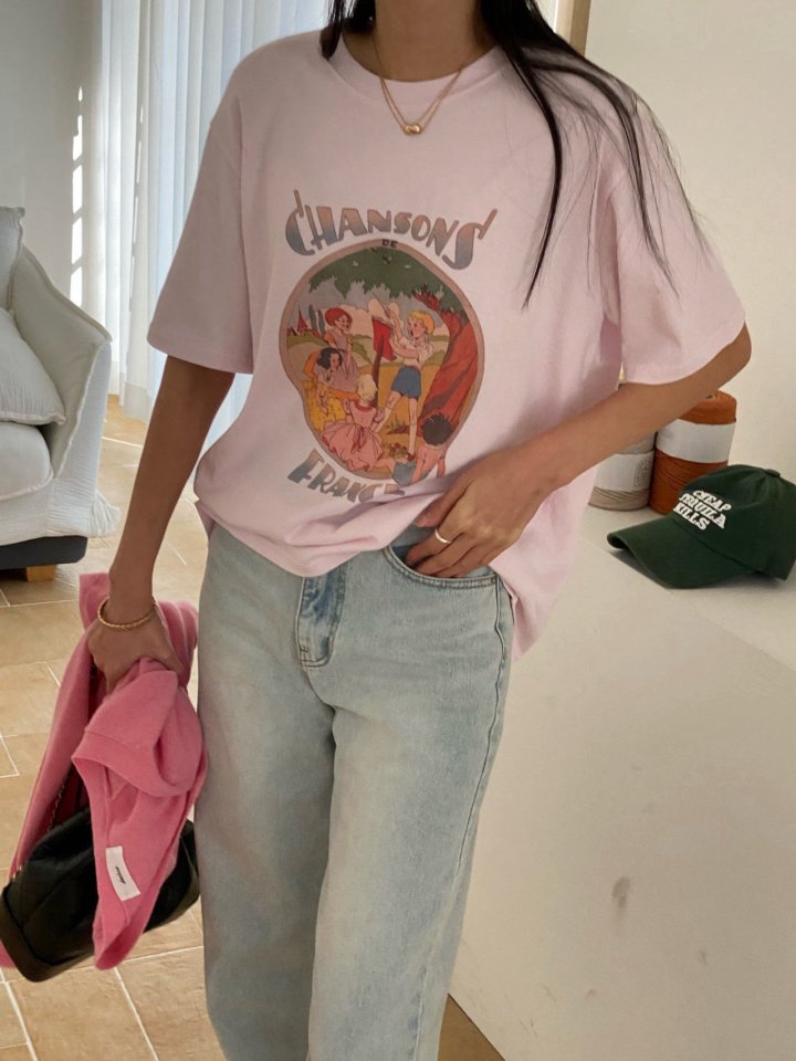 Diana - Korean Women Fashion - #womensfashion - Chanson Tee - 11