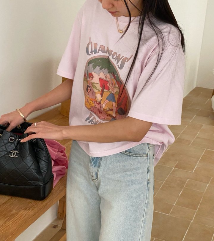 Diana - Korean Women Fashion - #womensfashion - Chanson Tee - 9
