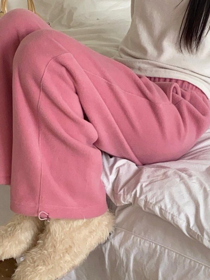 Diana - Korean Women Fashion - #womensfashion - Fleece Warm Pants - 8