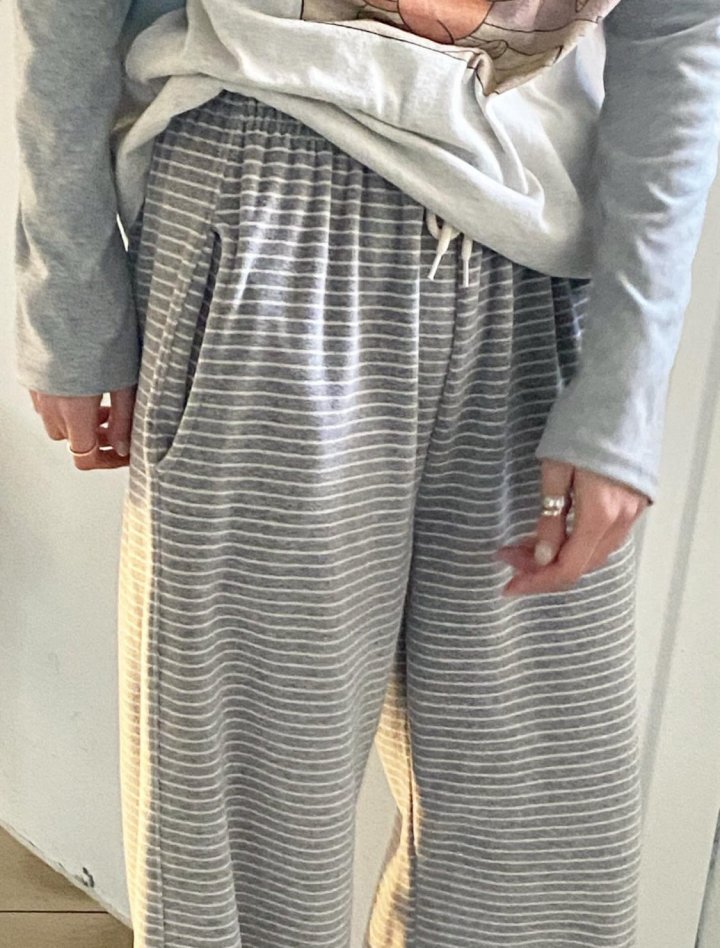 Diana - Korean Women Fashion - #womensfashion - Velo Stripe Pants - 7