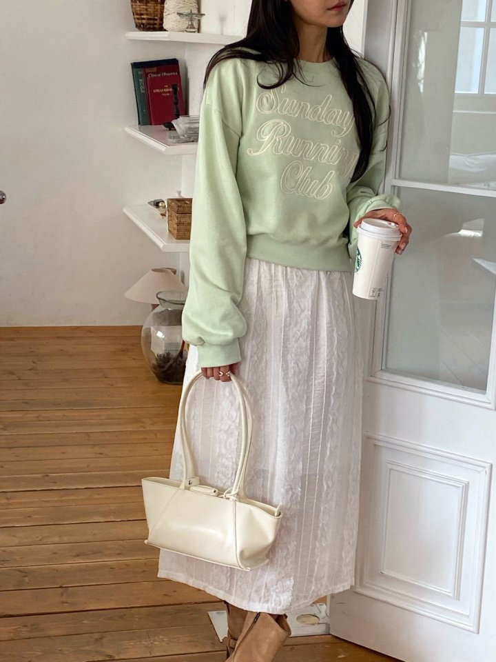 Diana - Korean Women Fashion - #womensfashion - Sunday Sweatshirt - 5