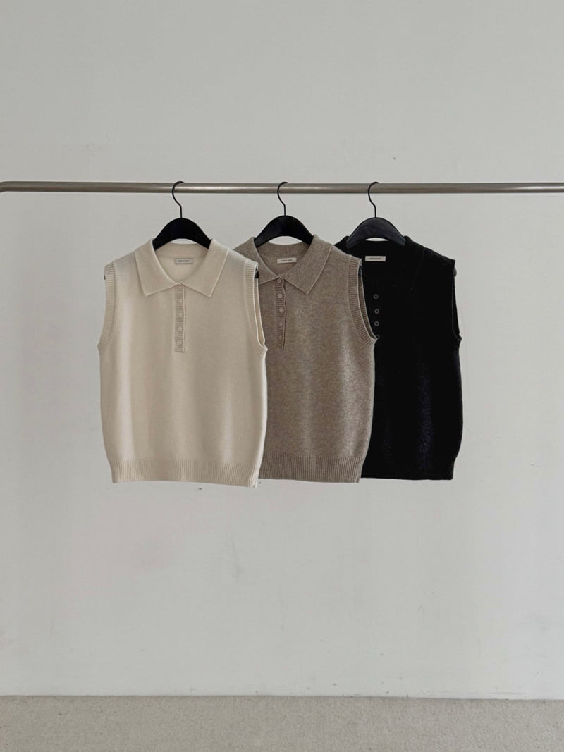 Dress Room - Korean Women Fashion - #momslook - Saint Collar Wool Knit