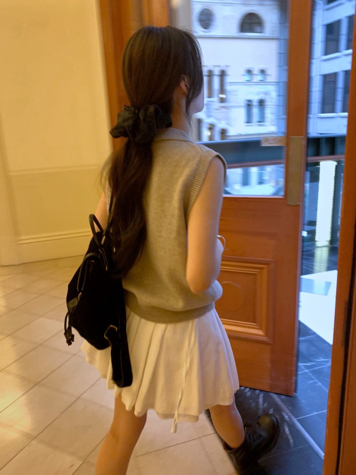 Dress Room - Korean Women Fashion - #momslook - Saint Collar Wool Knit - 5