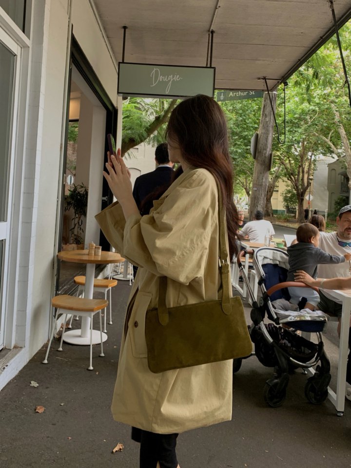 Dress Room - Korean Women Fashion - #momslook - Jade Layered Trench Coat - 5