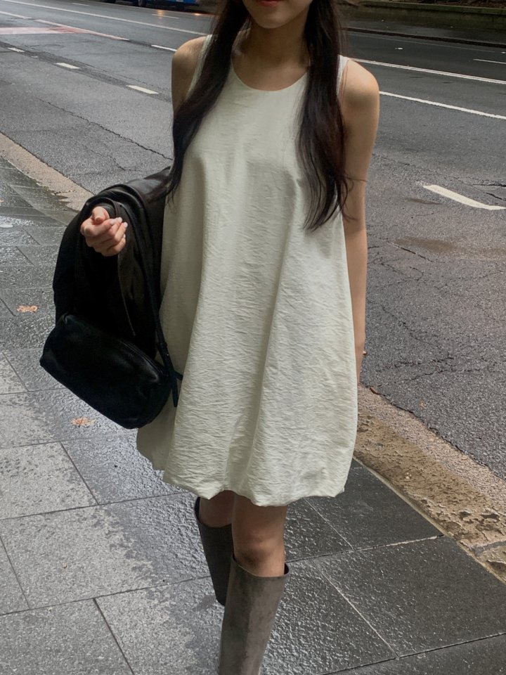 Dress Room - Korean Women Fashion - #momslook - Balloon Midi One-piece - 7
