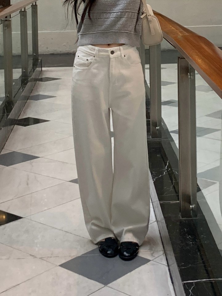Dress Room - Korean Women Fashion - #momslook - Basic Cotton Pants - 8