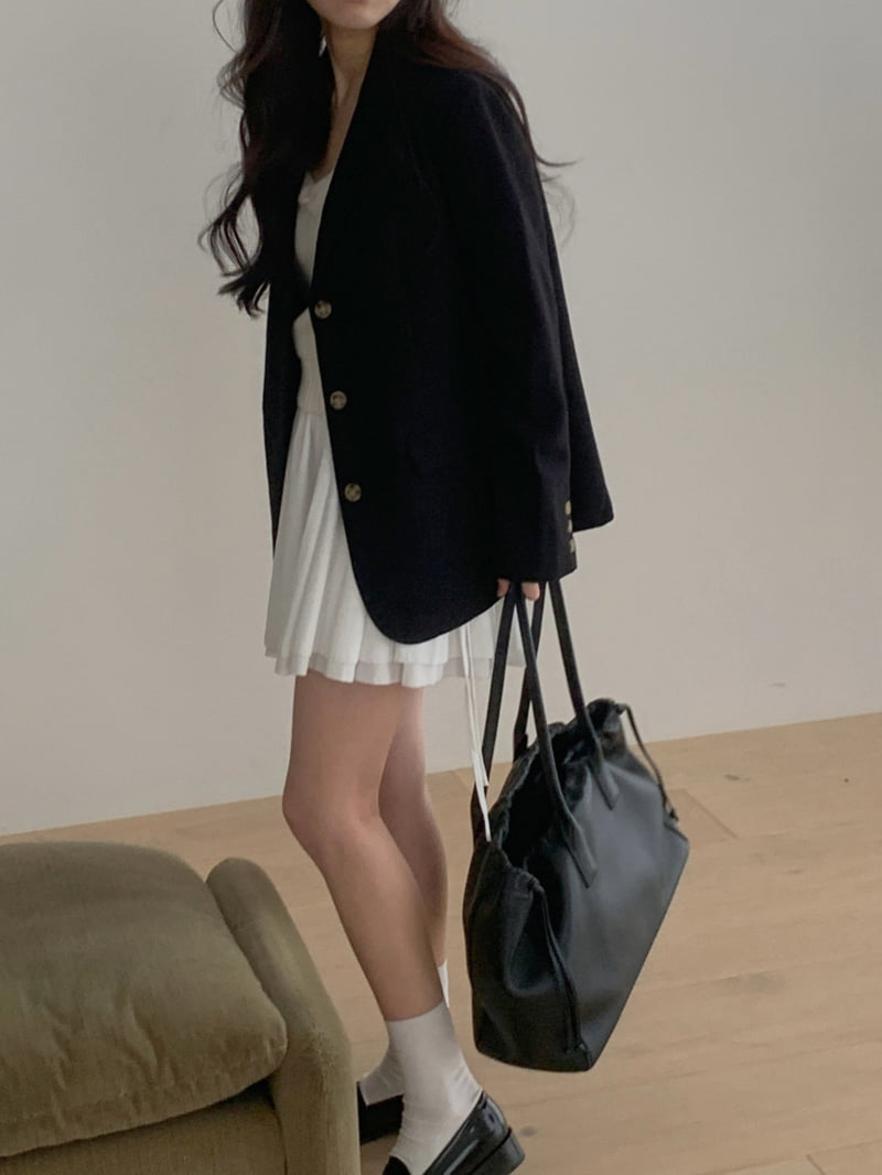 Dress Room - Korean Women Fashion - #momslook - Delve Blazer Jacket - 6