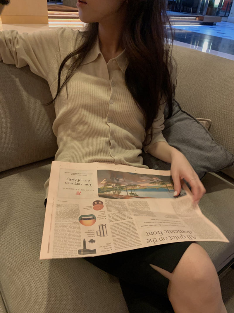 Dress Room - Korean Women Fashion - #momslook - Noel Knit Top Set