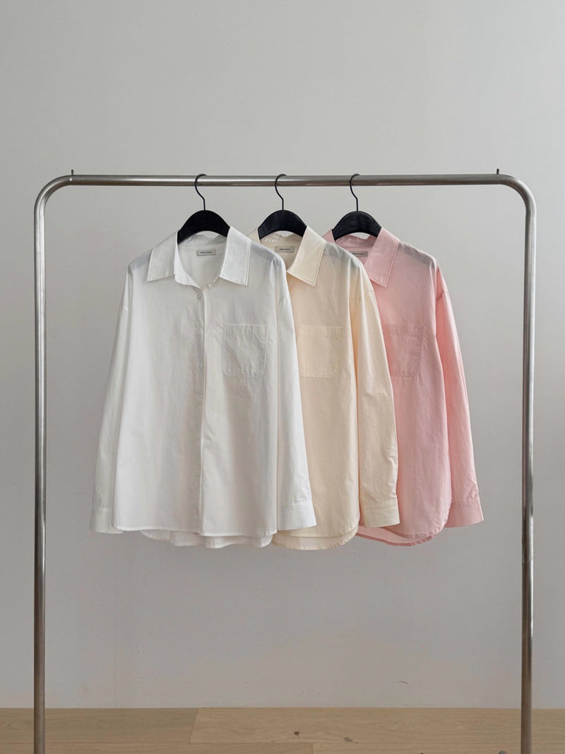 Dress Room - Korean Women Fashion - #momslook - Porter Cotton Shirt - 8