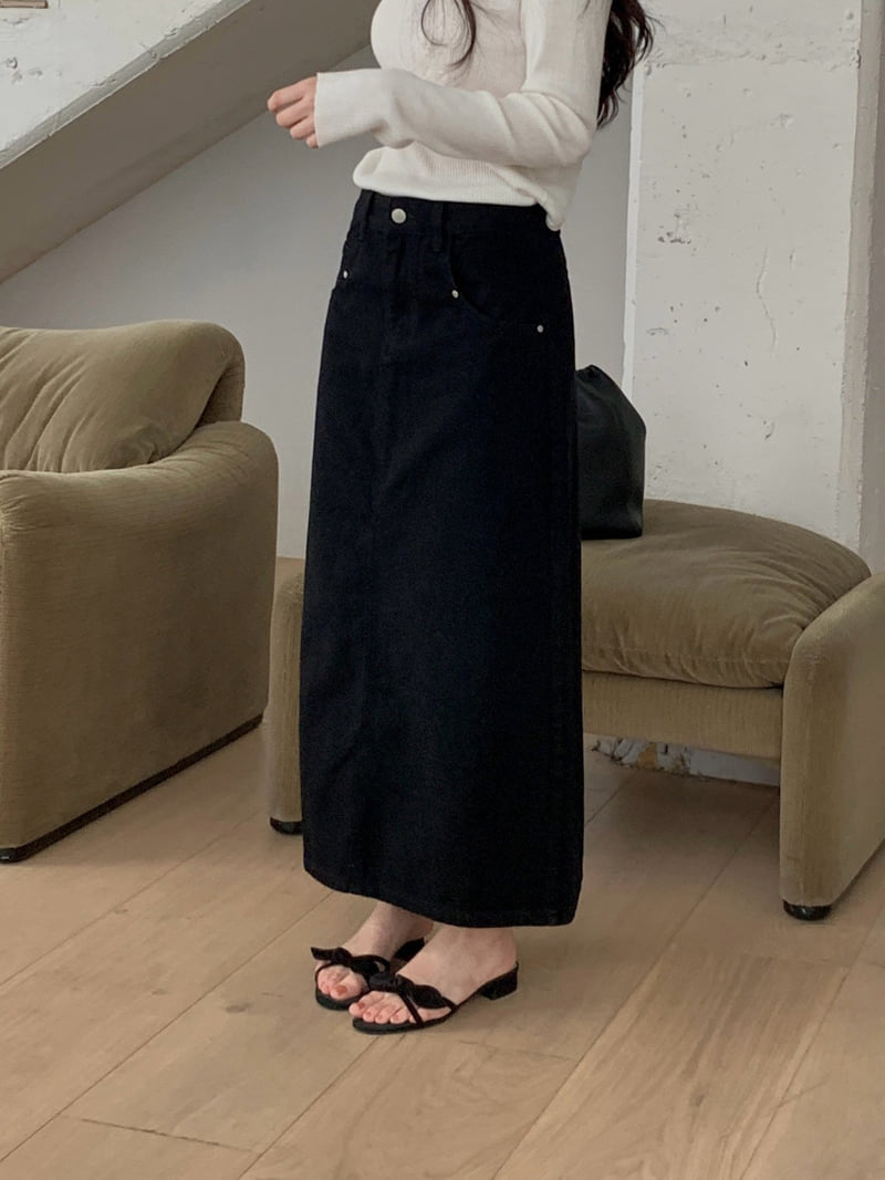 Dress Room - Korean Women Fashion - #momslook - Mood Maxi Skirt - 2