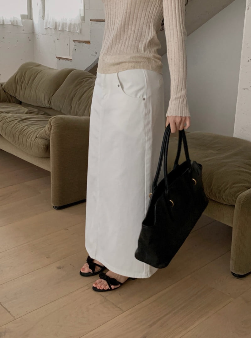 Dress Room - Korean Women Fashion - #momslook - Mood Maxi Skirt - 7