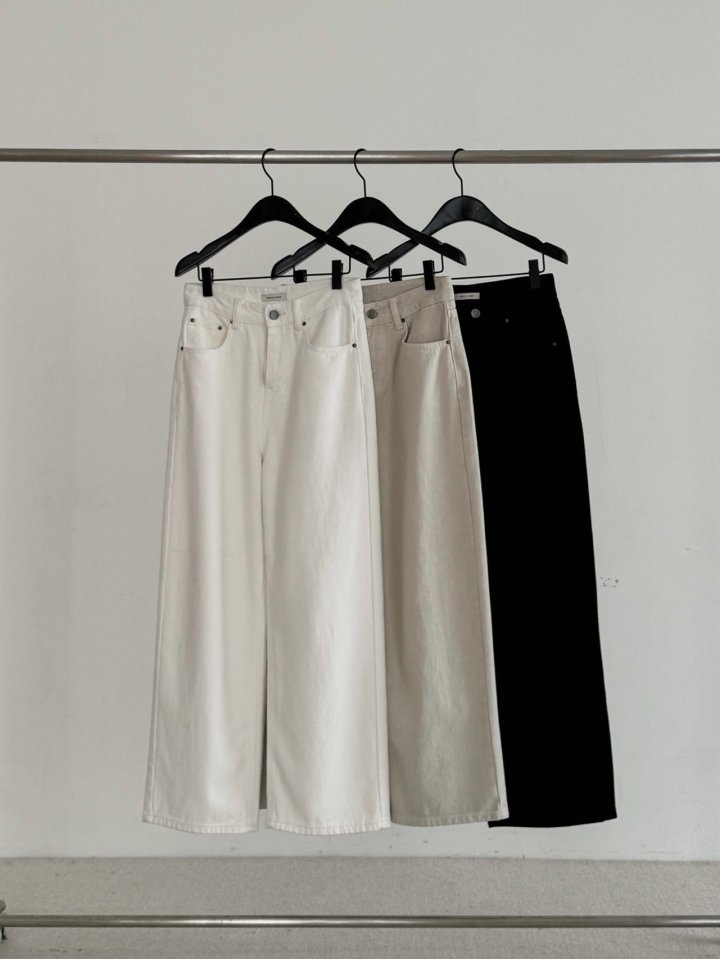 Dress Room - Korean Women Fashion - #restrostyle - Basic Cotton Pants
