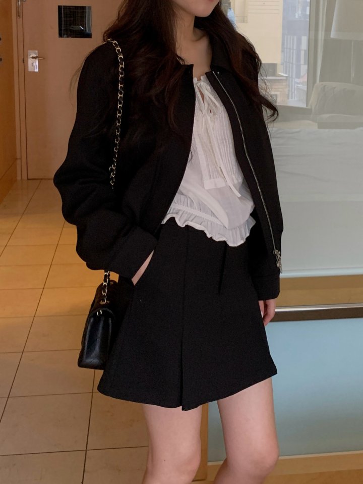 Dress Room - Korean Women Fashion - #romanticstyle - City Setup Skirt - 9