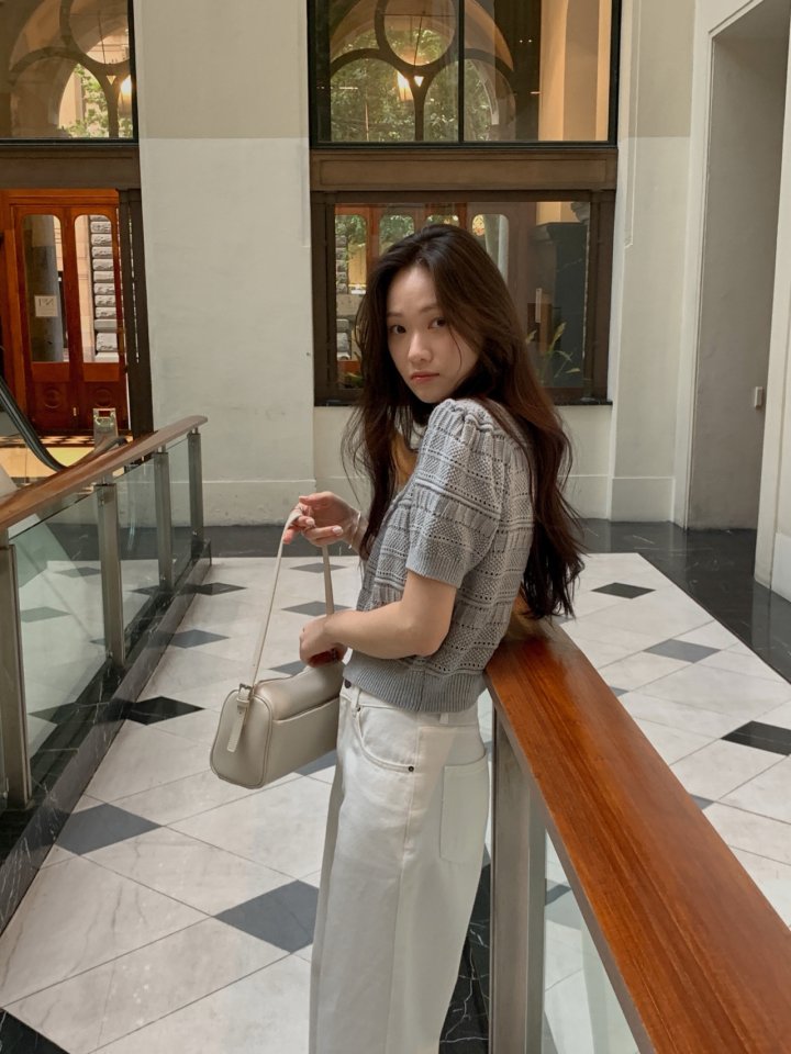 Dress Room - Korean Women Fashion - #thelittlethings - Tory Cotton Embroidery Knit - 6