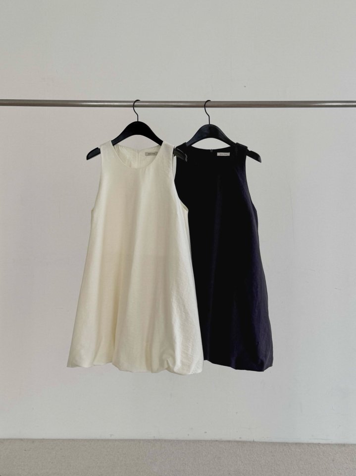 Dress Room - Korean Women Fashion - #vintageinspired - Balloon Midi One-piece - 9