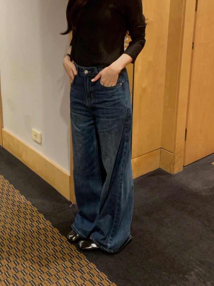 Dress Room - Korean Women Fashion - #vintagekidsstyle - Bonnie Denim Pants