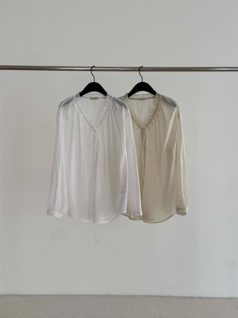 Dress Room - Korean Women Fashion - #womensfashion - Coco Frill Blouse