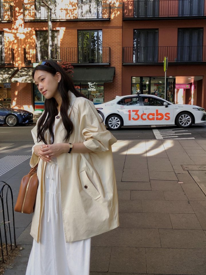 Dress Room - Korean Women Fashion - #womensfashion - Jade Layered Trench Coat - 8