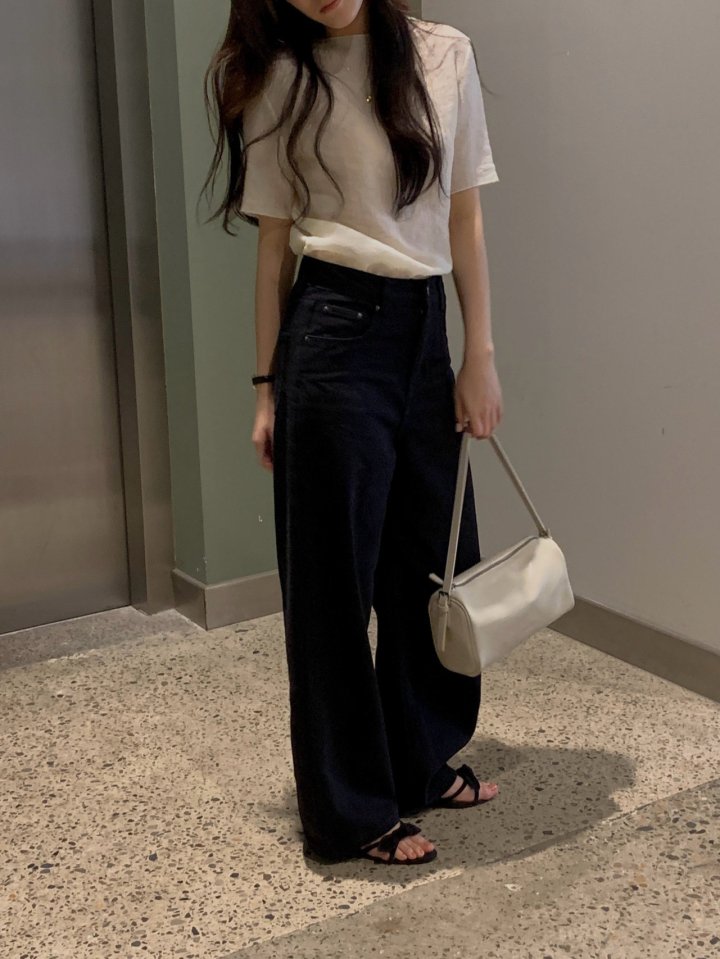 Dress Room - Korean Women Fashion - #womensfashion - Basic Cotton Pants - 9
