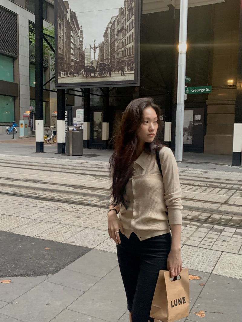 Dress Room - Korean Women Fashion - #momslook - Noel Knit Top Set - 4